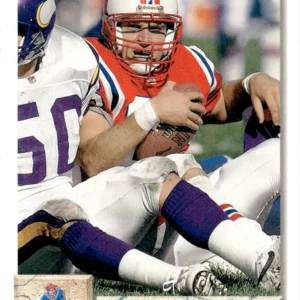 Upper Deck Football 1992 | #396 Marv Cook - New England Patriots
